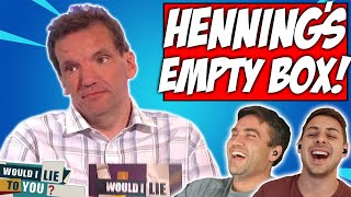 HENNING WEHN’s Empty Box  WILTY Reaction [upl. by Einhorn956]