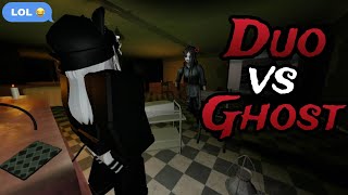 Roblox Blair  Duo vs GHOST in finjitos roblox [upl. by Waxler710]