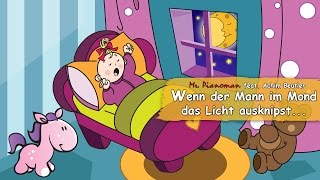 Piano Papa • Wenn der Mann im Mond das Licht ausknipst 🌝 Schlaflied für Babys amp kleine Kinder [upl. by Elaina]