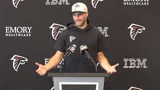 Kirk Cousins Impressions of Falcons Teammates Jessie Bates Troy Andersen AJ Terrell [upl. by Certie]