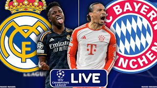 🔴 Real Madrid  FC Bayern München  Champions League Halbfinale Rückspiel  Watchparty [upl. by Remmos474]