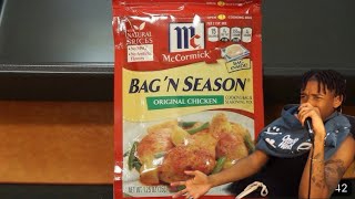 THE CEEMAN Reacts To Cooking With Jack Show  McCormick Bag N Season  Food Product Review [upl. by Ailed]