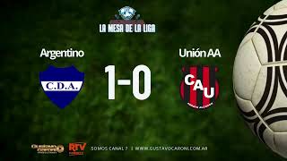 DEP ARGENTINO 1 VS ALGODON 0 [upl. by Mehetabel]