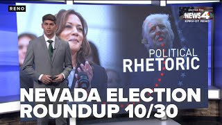 Political rhetoric heats up as Election Day nears Your Nevada election roundup for Oct 30 [upl. by Niala302]