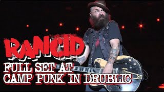 RANCID  FULL SET AT CAMP PUNK IN DRUBLIC 2018 [upl. by Abbotsen389]