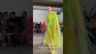 GERMANIER Paris Fashion Week Sep 2024  SS25 germanier jensu pfw parisfashionweek [upl. by Nomael]