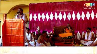 Sabha Karyakram held at SLVT Kanhangad  Dhaaru Muhurta  Swarna Simhasana For Lord Vedavyas [upl. by Eehtomit]