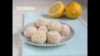 Tartufini al limone freschi e golosi  Ricette che Passione [upl. by Kuo524]