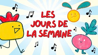 Apprendre les jours de la semaine avec une chanson amusante [upl. by Markowitz]