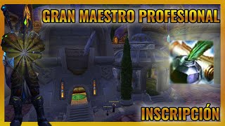 INSCRIPCIÓN en WotLK Gran Maestro Profesional [upl. by Alleuol]