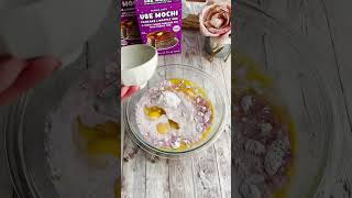 Ube Butter Mochi Recipe with Trader Joe’s Ube Waffle Mix ube mochi traderjoes recipe baking [upl. by Neala]