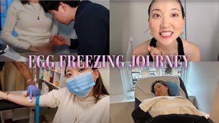 My Egg Freezing Journey  POV from a woman in her 30s 🥚 [upl. by Birdella816]