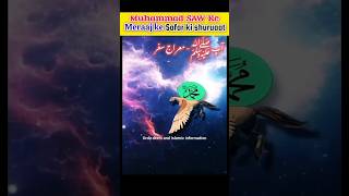 Muhammadﷺ Ka Meraaj Me Tamaam Aasmano Ka Safar❤shorts history islamislamicvideo journey viral [upl. by Ko]