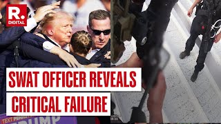 SWAT Officer Reveals No Contact With Secret Service Before Trump Assassination Bid [upl. by Nylevol50]