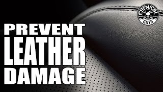 How To Prevent Leather Cracks  Chemical Guys Car Care [upl. by Calhoun]