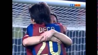 FC Barcelona  Getafe CF 2007 All Goals 52 [upl. by Finegan]