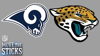 Rams or Jaguars Which Team has a Better Chance of Reaching the Super Bowl  Move the Sticks  NFLN [upl. by Leary]