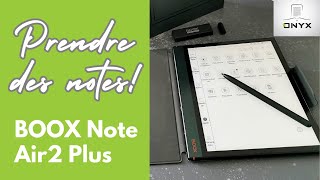 🖊️ Onyx BOOX Note Air2 Plus  La TABLETTE EInk sur Android pour PRENDRE DES NOTES et TRAVAILLER [upl. by Dari]