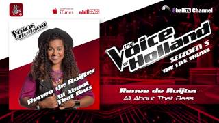 Renee de Ruijter  All About That Bass The voice of Holland 2014 Live show 3 Audio [upl. by Adnovoj]