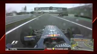 AllOnBoard Race Sebastian Vettel Brazil 2012 Part4 [upl. by Patton]