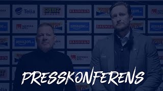 Preskonferens Leksands IF  Luleå HF [upl. by Vorster]