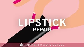 Tutorial  DIY  Repariere deinen Lippenstift einfach selbst  GLOSSY DIY [upl. by Alexio866]