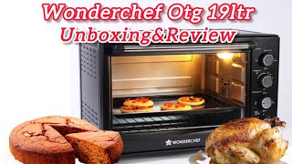 About Wonderchef Otg19ltr Complete ReviewOTG లో మనమ ఎలా cook చెసుకొవాలిUnboxingampReview in telugu [upl. by Eadwina141]