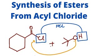 Synthesis of Esters from Acyl Chloride Organic Chemistry [upl. by Strep]