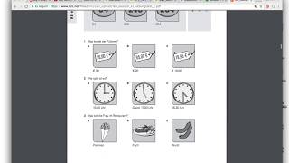 Segunda parte Tips para examen de aleman A1 A1 Prüfung [upl. by Stavros]