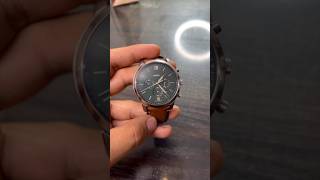 Fossil Neutra Analogue Watch Unboxing  First Look amp Honest Review [upl. by Liauqram]