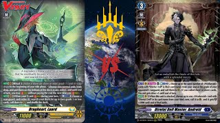 Dragheart Luard vs Direful Doll Master Androld Cardfight Vanguard Weekly Locals Finals [upl. by Redlac]