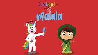 Biography of Malala Yousafzai for kids ❤️  Colorin Tells [upl. by Ettenwahs146]