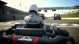 Linde E1 EKart  Electric Kart World Record Drive to Guinness Book [upl. by Spielman453]