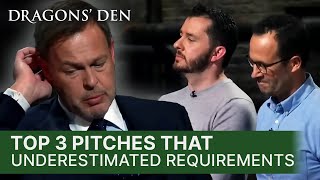 Top 3 Entrepreneurs That Underestimated Requirements Financially  Dragons Den [upl. by Derriey789]