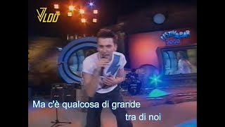 Luna Pop  Qualcosa di grande KARAOKE Festivalbar  2000 HD amp HQ [upl. by Leahsim]