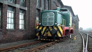 Rangierlok im Rheinischen Industriebahn Museum RIM in Köln Full HD [upl. by Adlesirc]