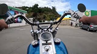 1983 HD Shovelhead Walk Around  Ride [upl. by Dalston895]