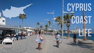 Paphos Harbour And Seafront  June 2023 [upl. by Ayotna]