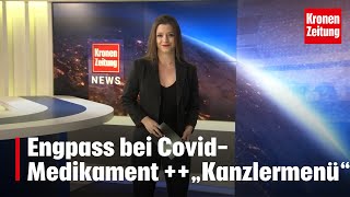 Engpass bei CovidMedikament Paxlovid  „Kanzlermenü“ [upl. by Leanatan]