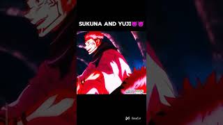 SUKUNA AND YUJI😈😈 SHORTS SUKUNA YUJI [upl. by Janaye]