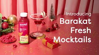 Barakat Fresh Raspberry Margarita Mocktail [upl. by Ntsyrk]