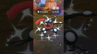 Finally I Got ✨Shiny Custom Greninja in pokemon go pokemon soparstart shorts [upl. by Enneles]