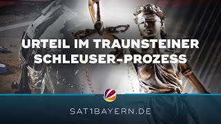 Urteil im Traunsteiner SchleuserProzess 15 Jahre Haft für tödliche Fahrt [upl. by Mavis289]