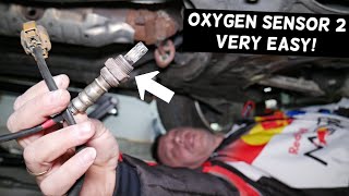 KIA OXYGEN SENSOR BANK 1 SENSOR 2 REPLACEMENT LOCATION KIA SORENTO SPORTAGE OPTIMA FORTE SOUL RIO [upl. by Kim]