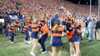 Auburns Game Winning Touchdown Celebration at Iron Bowl 2013 [upl. by Adnoluy]