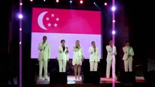 Majulah Singapura by Vocaluptuous  Resorts World Singapore [upl. by Keifer]