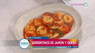 Sorrentinos de jamón y queso en Cocineros Argentinos 2 de 2 [upl. by Ahsieyt510]