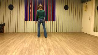 Honkytonk Minute  Line Dance TEACH [upl. by Farah707]