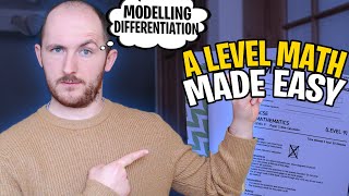 A Level Maths Made Easy  Modelling with Differentiation [upl. by Laughton]