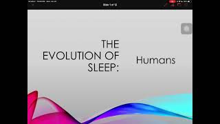 Evolution of Sleep Humans Psychology of Sleep [upl. by Lora]